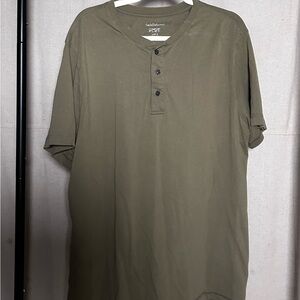 Saddlebred Men's Green Henley Shirt